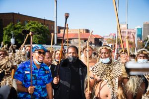 Gauteng governemt meets with the Swati Royal family ahead of the Queens remains transportation