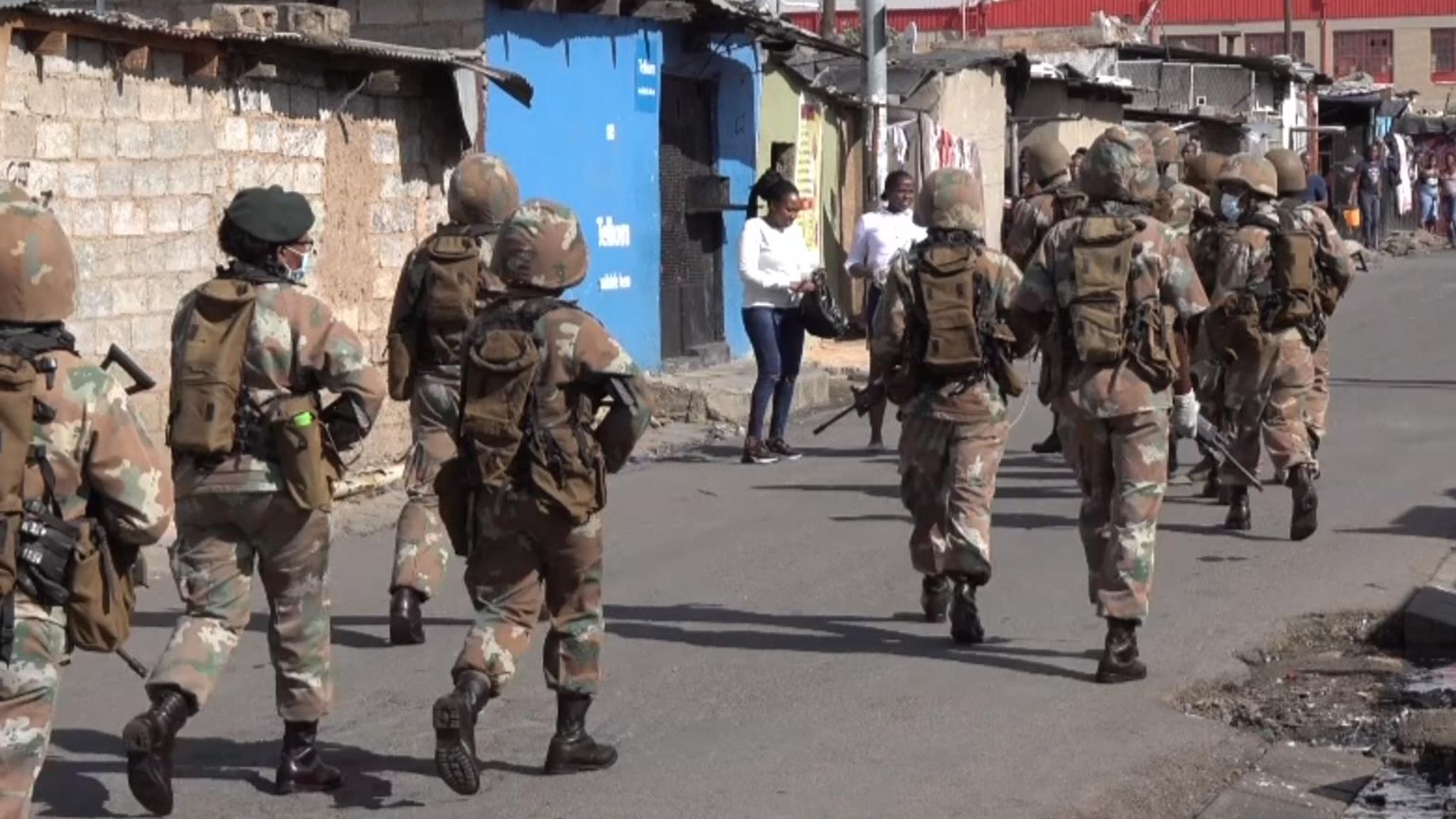 President Ramaphosa extends deployment of soldiers to September