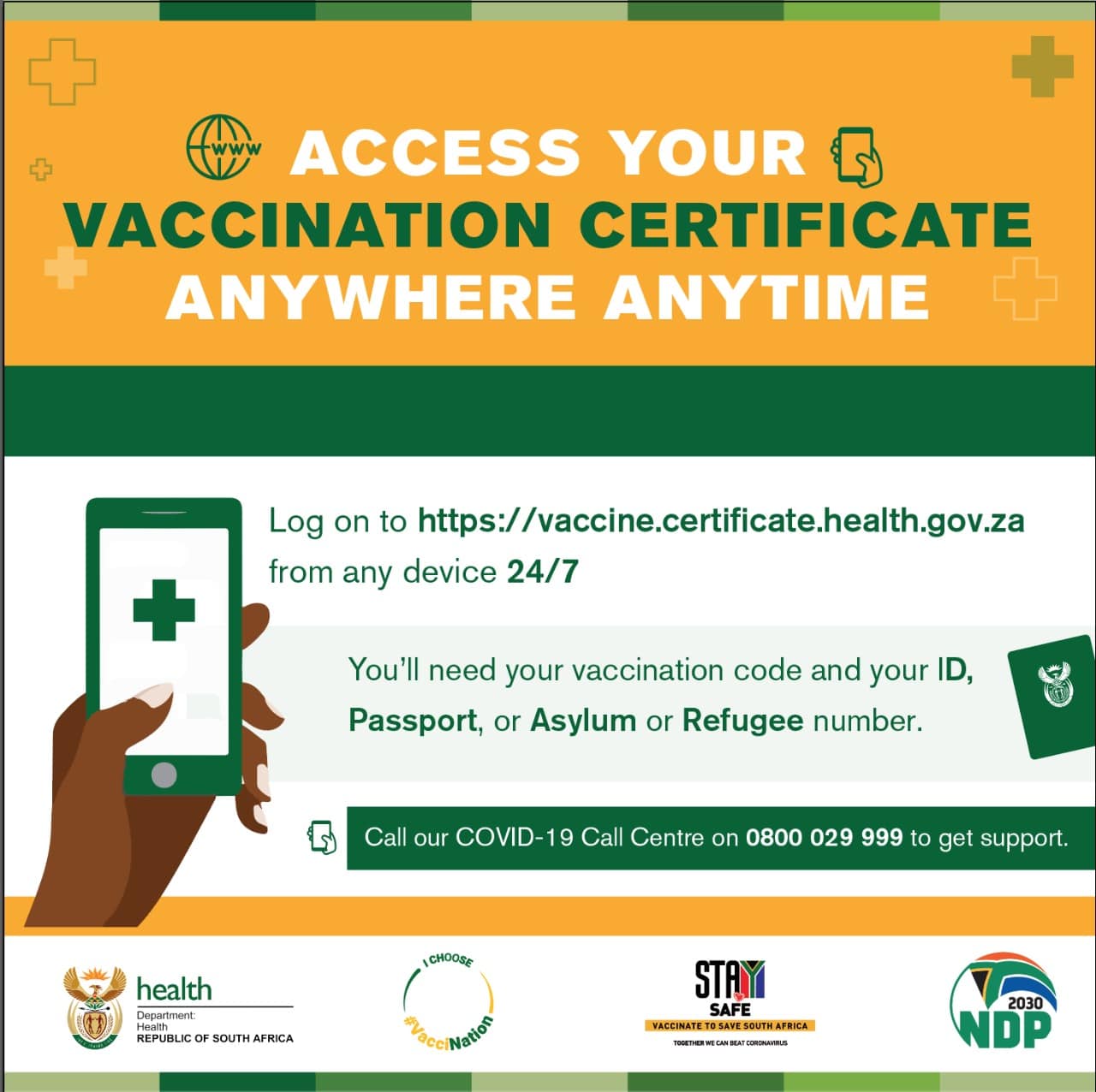 Covid-19 digital certificate officially launched