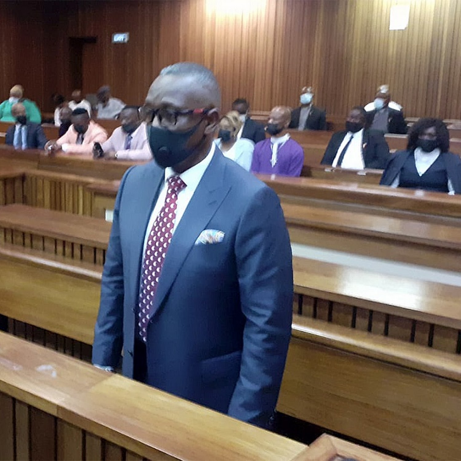 Bishop Stephen Zondo in court for eight charges including rape