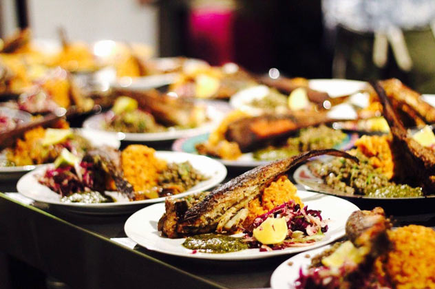 Yeoville dinner club food