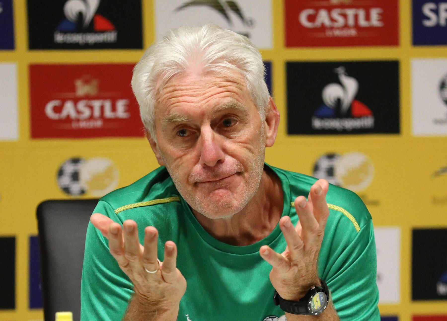 Bafana Bafana Coach Hugo Broos