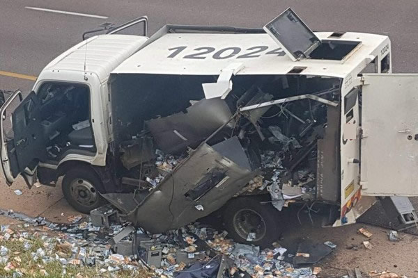 Cashi in transit heist in Katlehong
