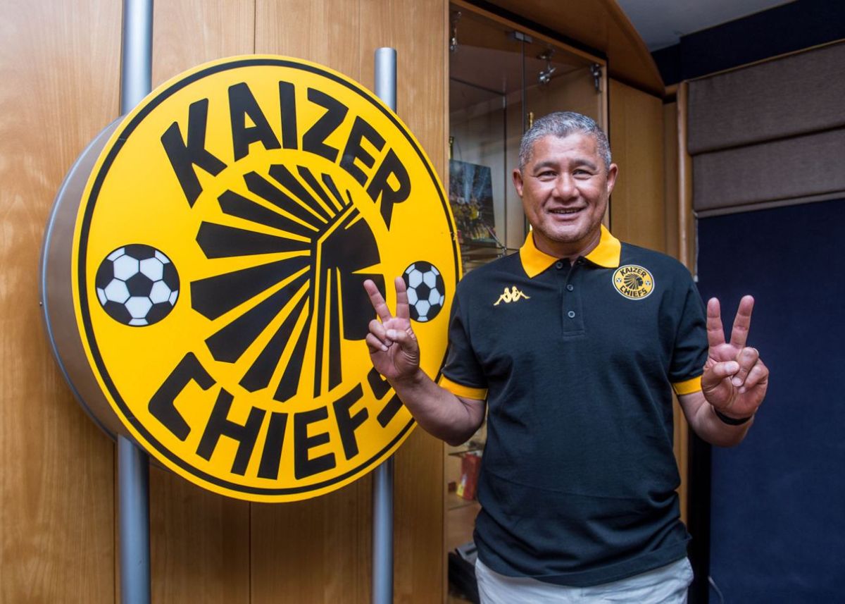 Kaizer Chiefs coach Cavin Johnson