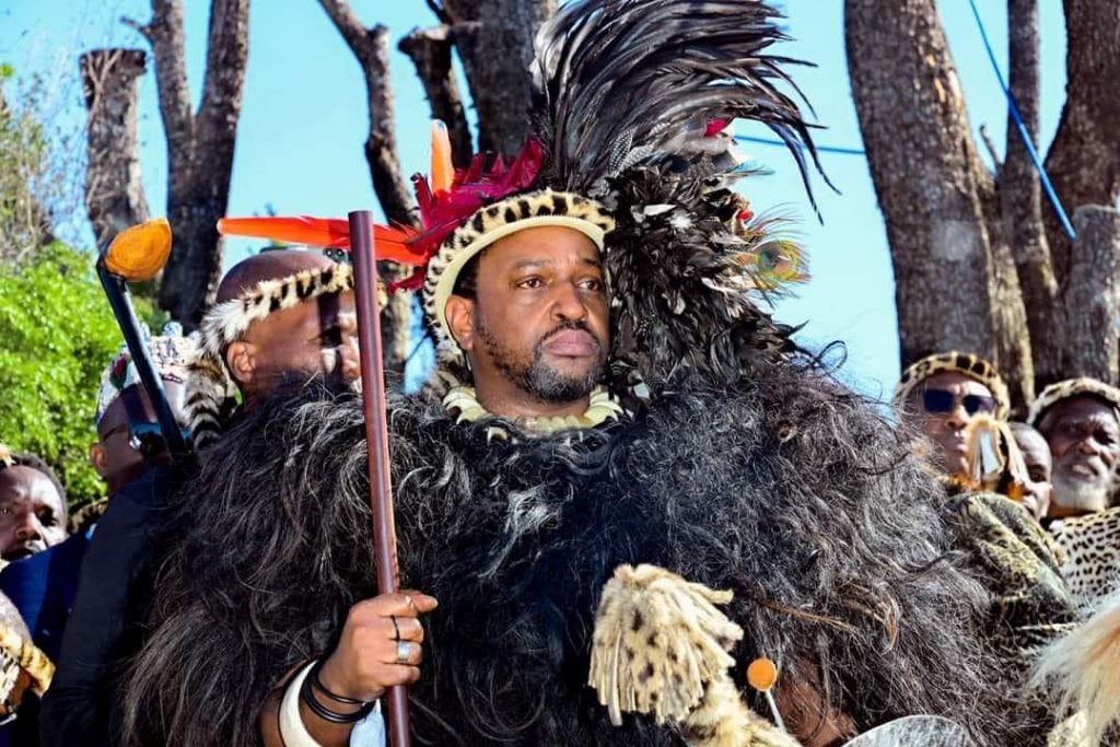 King of the AmaZulu nation King Misuzulu