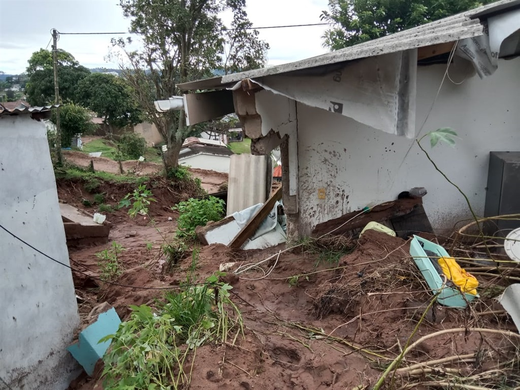 Heavy rain leaves seven families destitute in KwaZulu-Natal