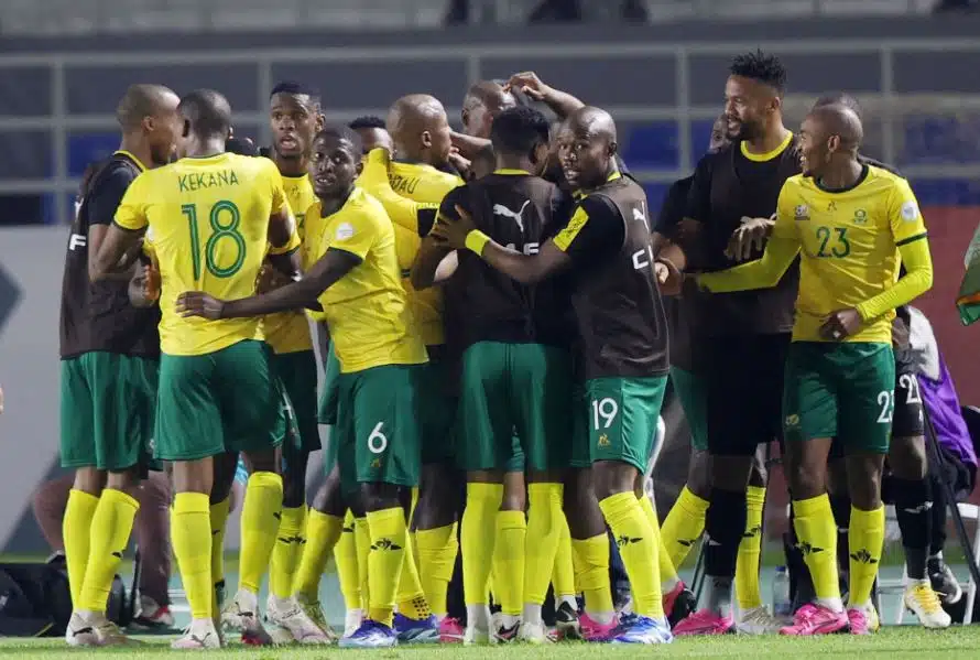South Africa thump Namibia 4-0 in AFCON game