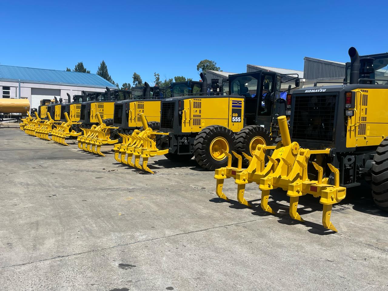 Eastern Cape Transport Department bolsters road maintenance with addition of 11 new Graders