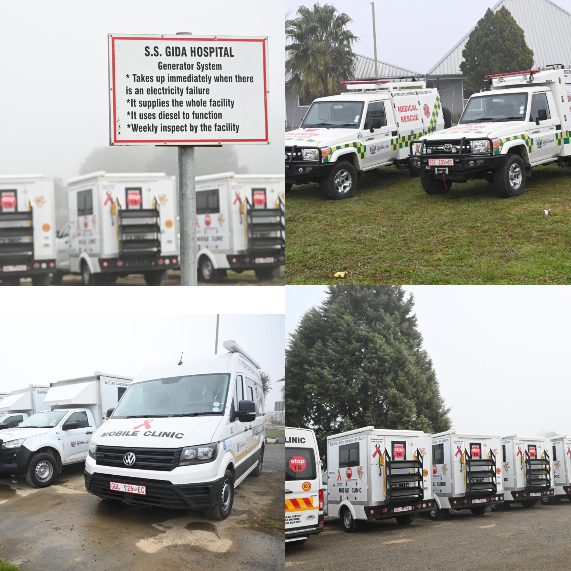 Eastern Cape premier delivers on Health Care promise with new rescue vehicles