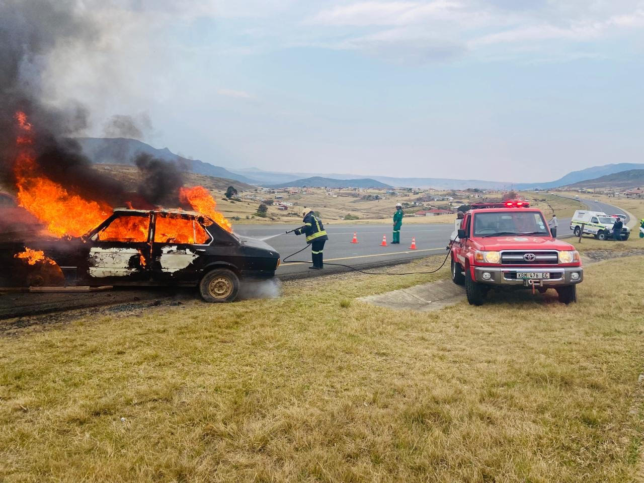 Alfred Nzo District conducts emergency response drills to boost motor vehicle accident preparedness