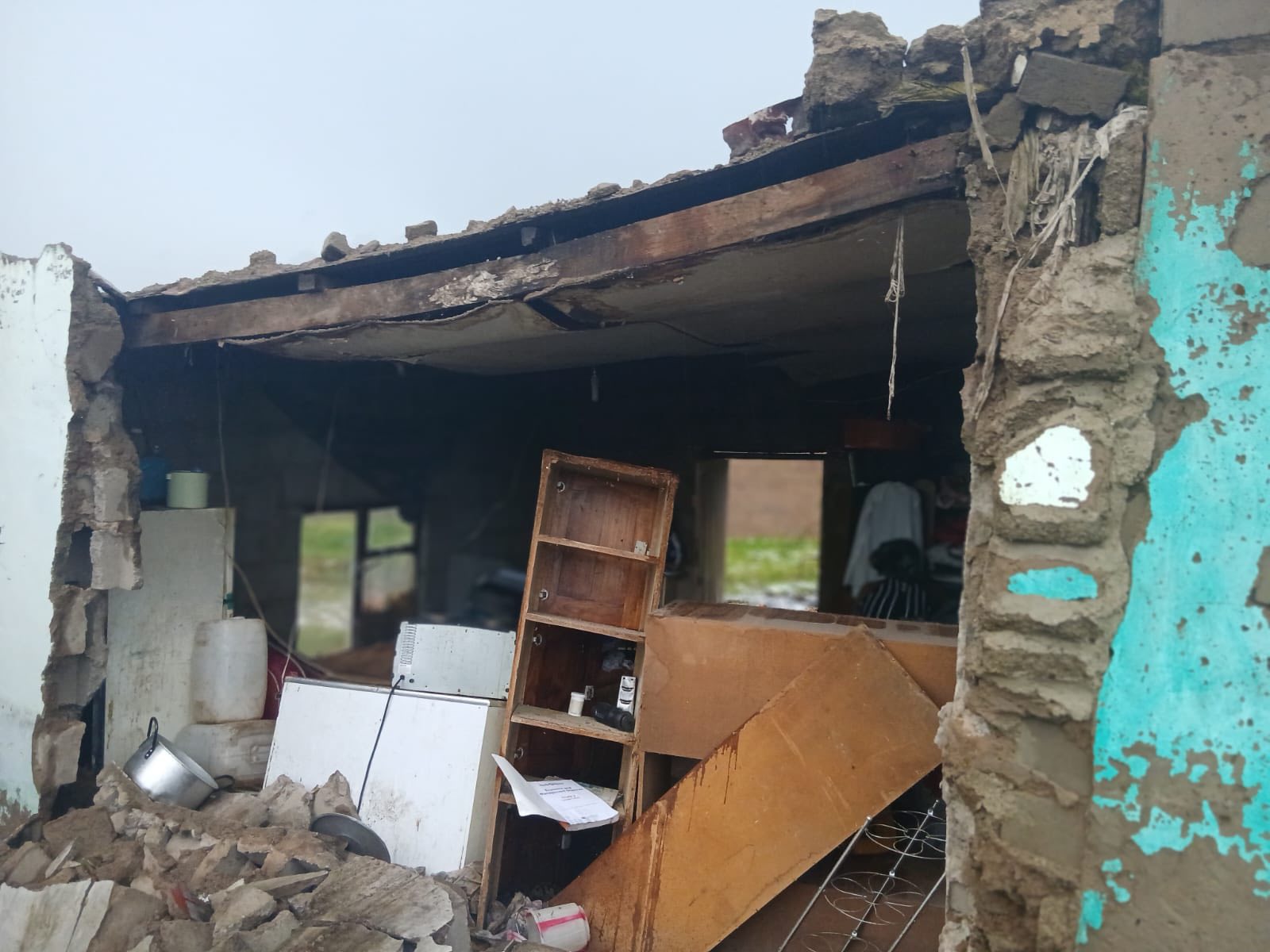 Sweet Matat turns sour after a hailstorm destroys homes