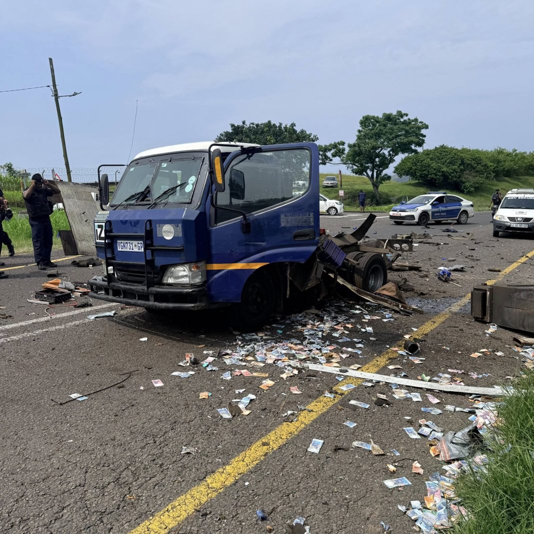 Shootout erupts during cash-in-transit heist in Verulam