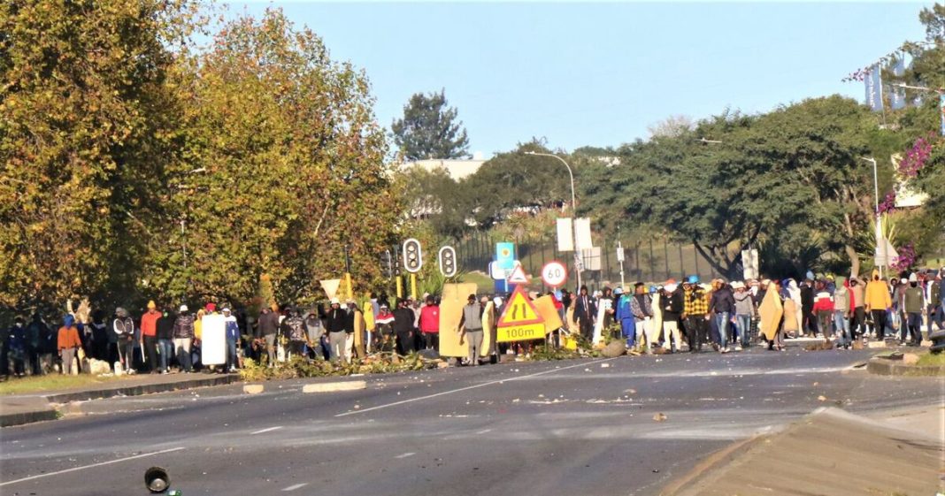 Walter Sisulu University students protest over funding delays and inequality