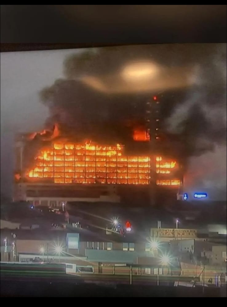 Devastating fire guts historic Botha Sigcau building in Mthatha