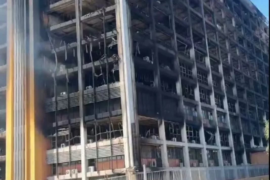 Police probe fire at Mthatha’s Botha Sigcau building