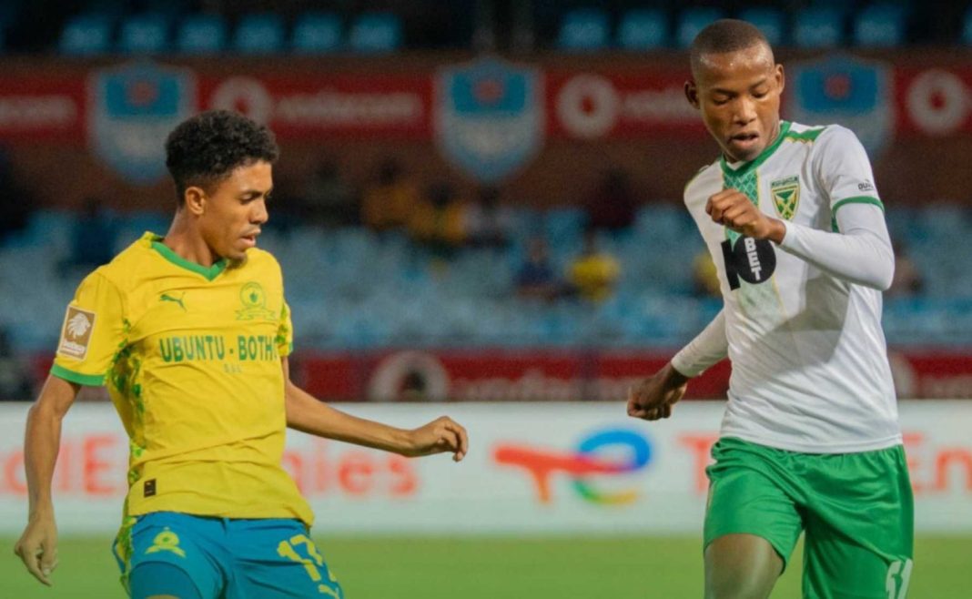 Mamelodi Sundowns Seal 2–1 victory over Lamontville Golden Arrows