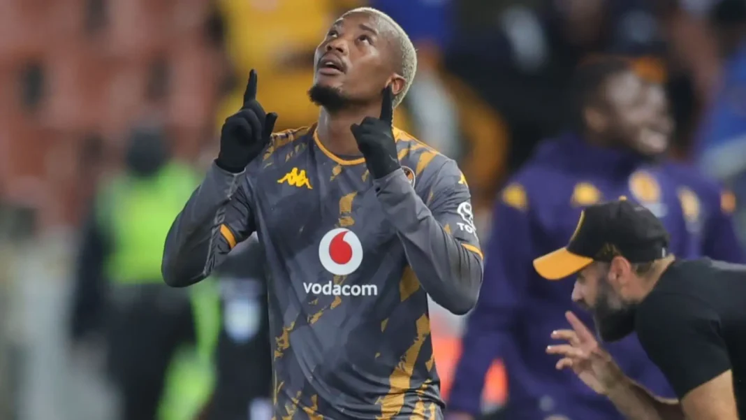 Kaizer Chiefs coach pleased with Khanyisa Mayo’s progress after emotional breakthrough goal
