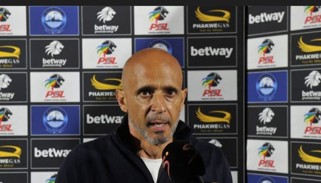 Cardoso blames brutal schedule after Sundowns’ stunning collapse against TS Galaxy