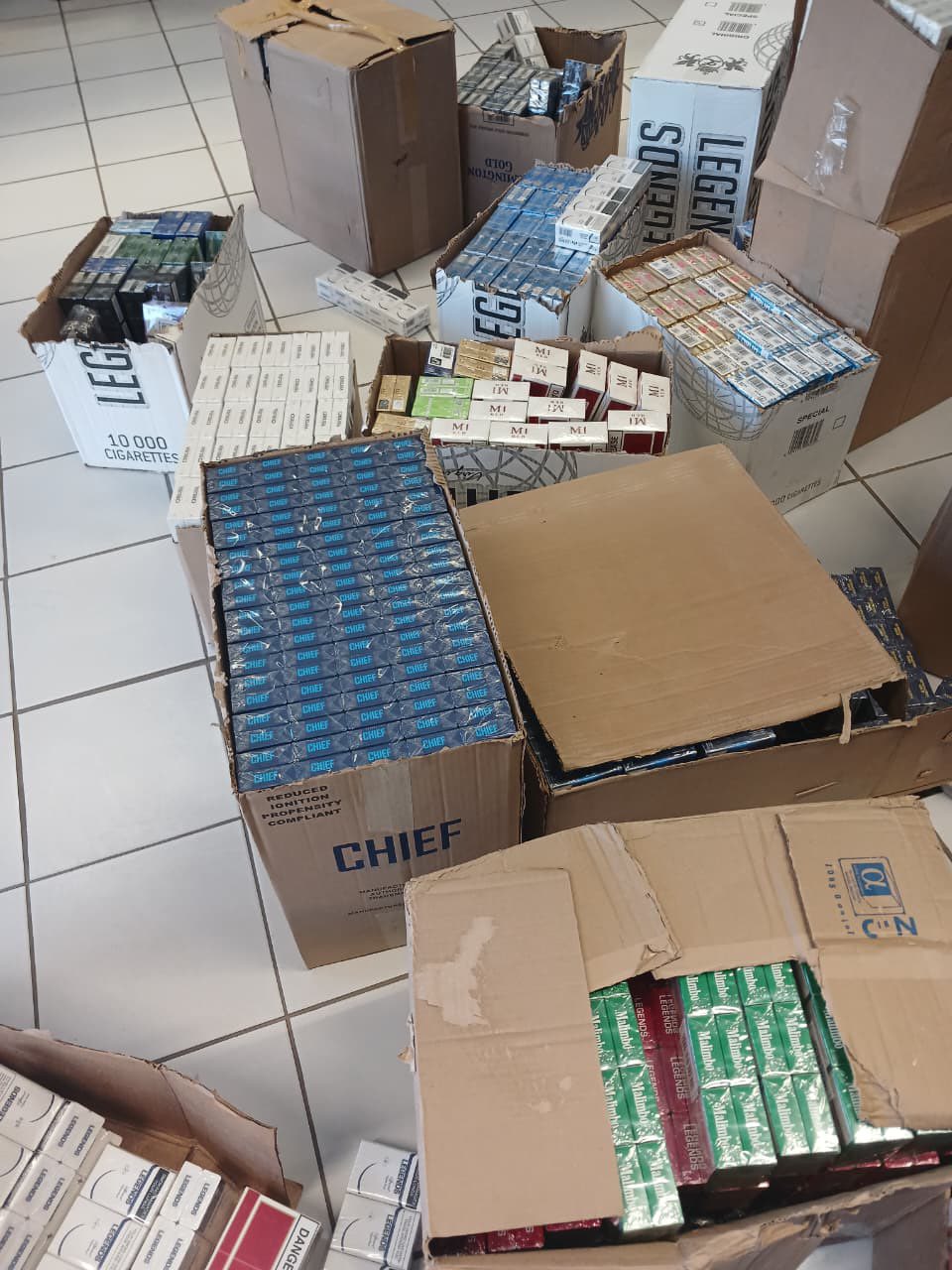 SAPS busts R3.7 million illicit cigarette smuggling operation in Sedibeng, two arrested