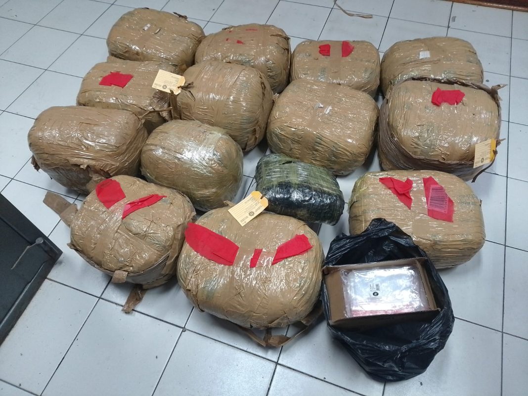 Three men arrested with dagga worth R346,000 near Dutywa