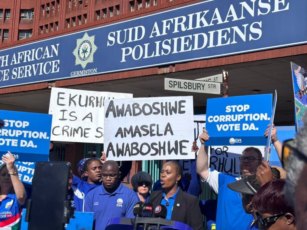 DA opens criminal case against former Ekurhuleni City Manager