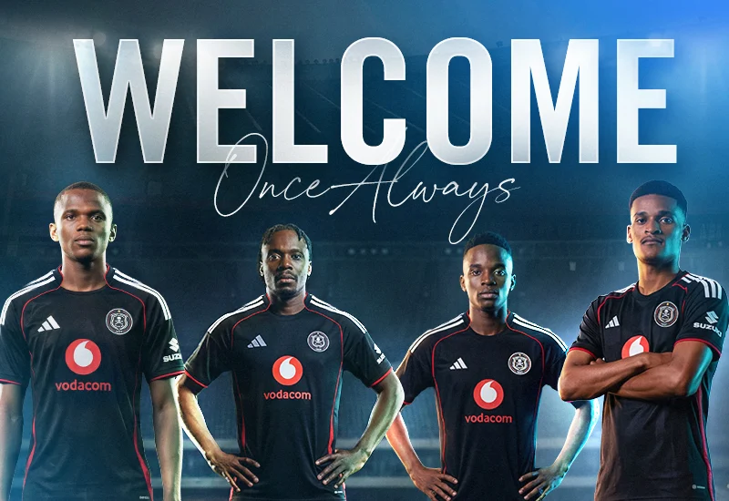 2025/2026 Betway Champions Orlando Pirates confirm four new signings