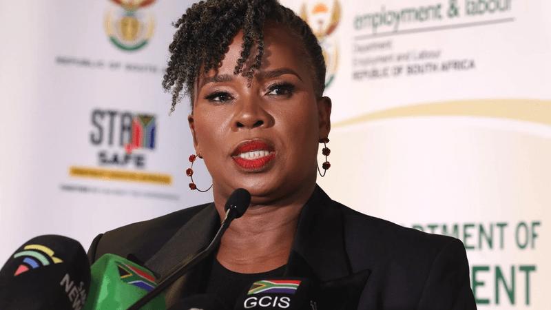Minister of Employment and Labour, Nomakhosazana Meth