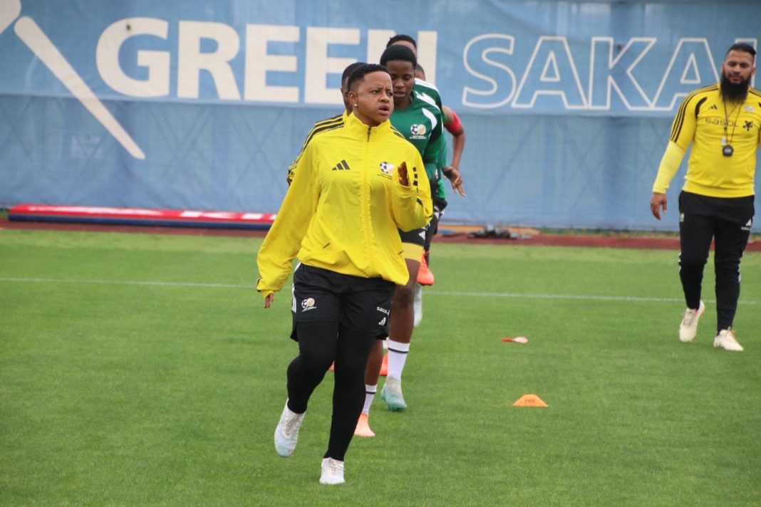 Jane targets improved Banyana display against Japan in 150th appearance