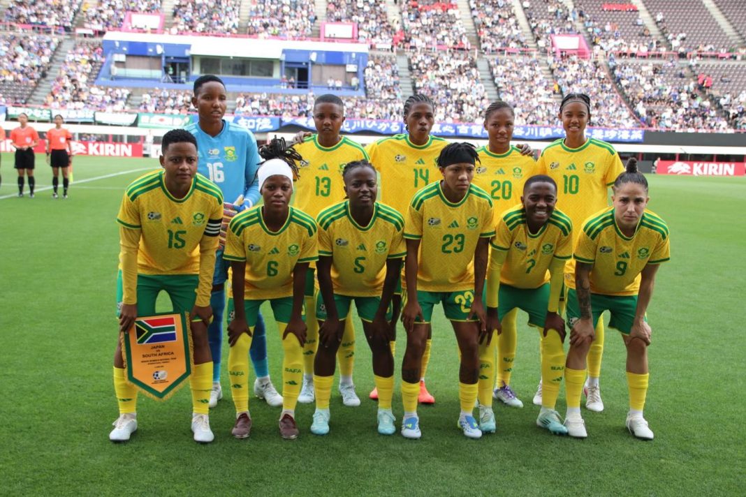 Sasol Banyana Banyana make history with first-ever win over Japan in Osaka