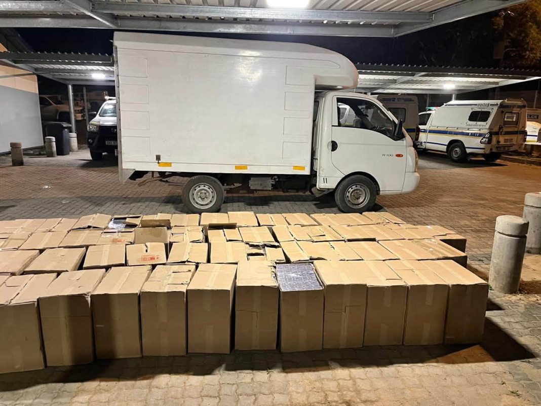 Truck carrying R1.9 million worth of illicit cigarettes intercepted in Mpumalanga,