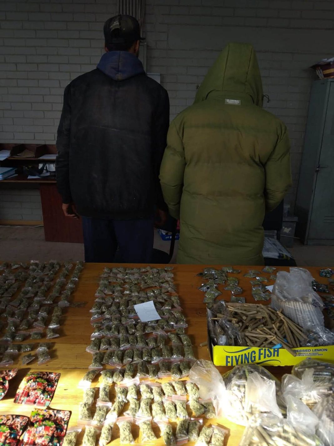 Two arrested as police seize R77,000 worth of dagga in Bloemfontein raid
