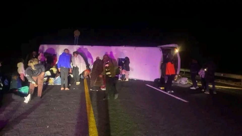 11 dead, including five children, in Free State bus crash