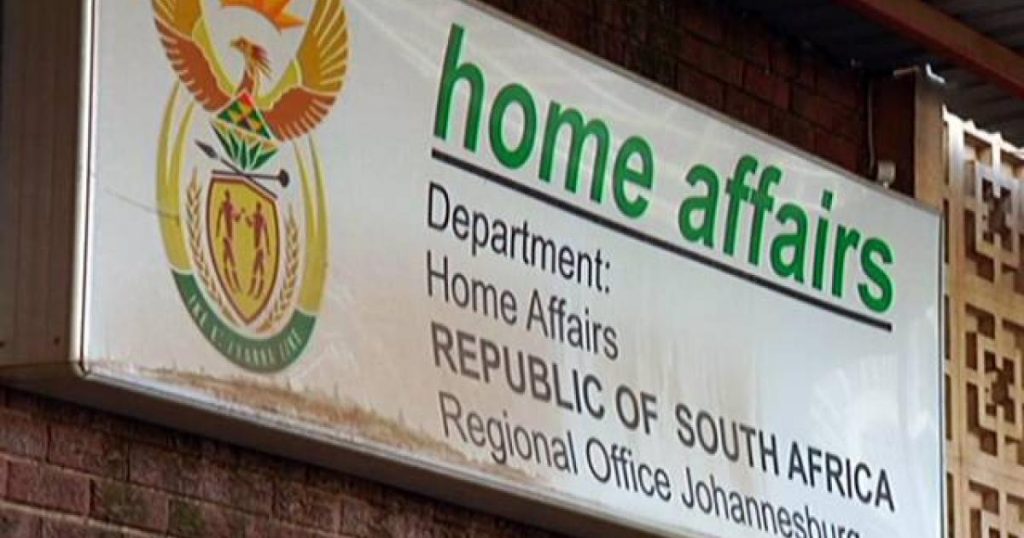 Home Affairs given 15 days to recognise foreign national man as SA Citizen