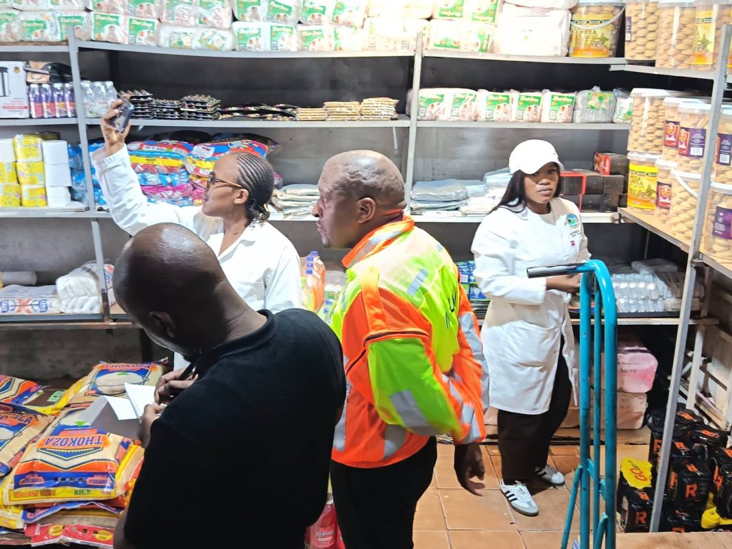 Health compliance raid conducted in Mbizana town