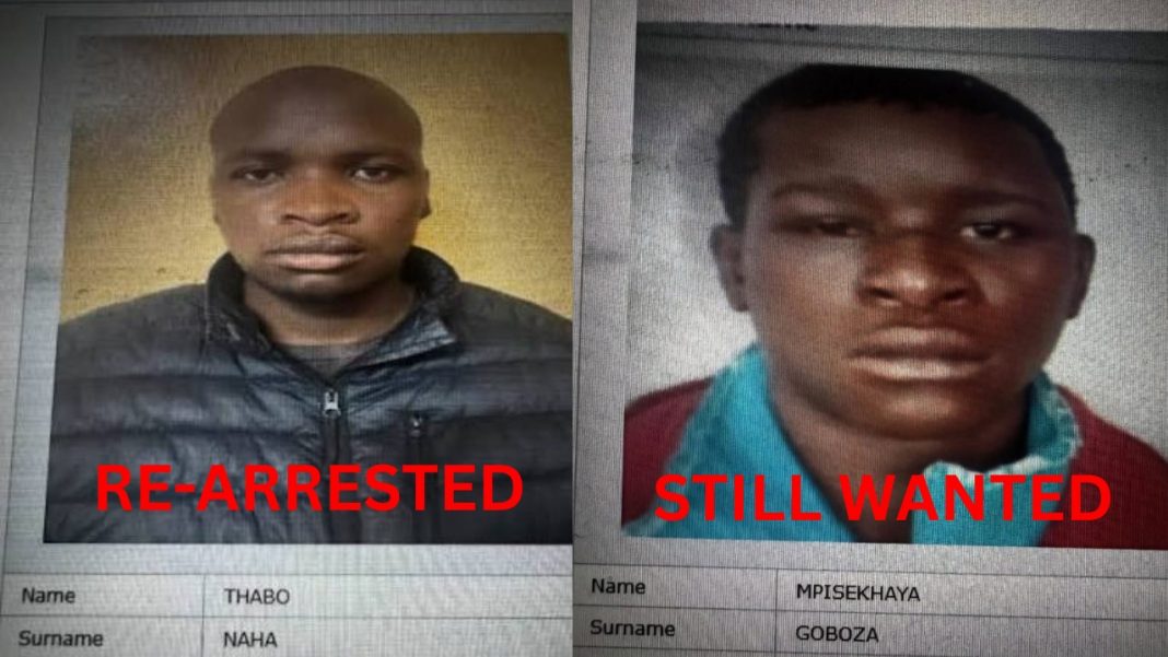 Four months after Matatiele jailbreak, SAPS, tracks down escapee with two pistols