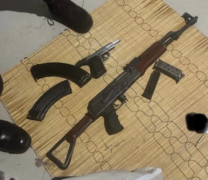 Four arrested with AK-47, two pistols and ammunition amid anti-foreigner marches